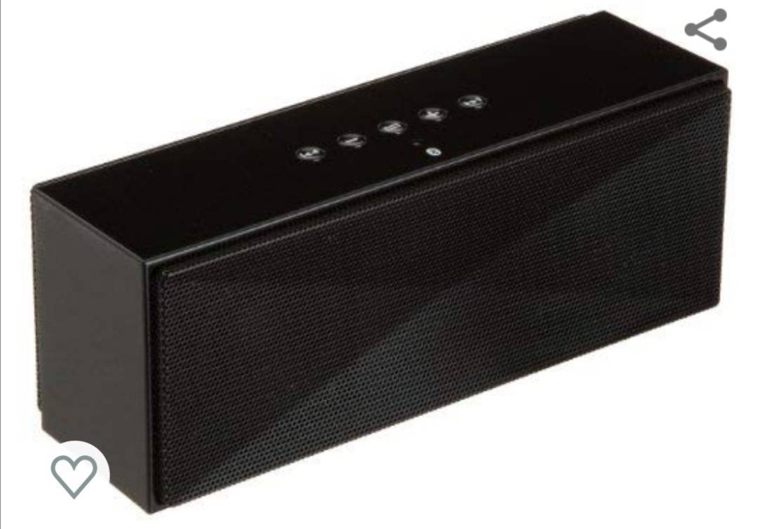 Moda Wireless Bluetooth Dual 3W Speaker with Built-in Microphone 