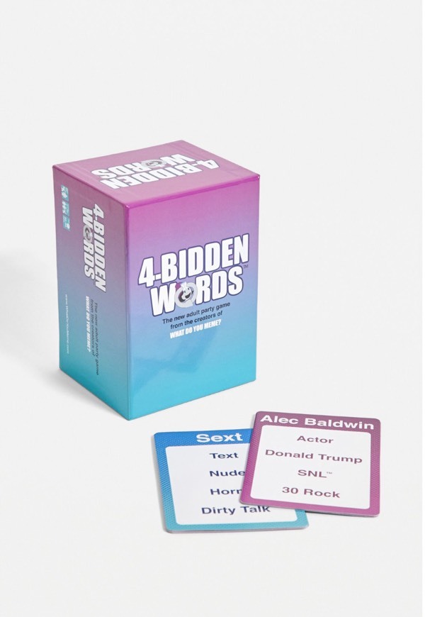 Producto 4-Bidden Words Party Game