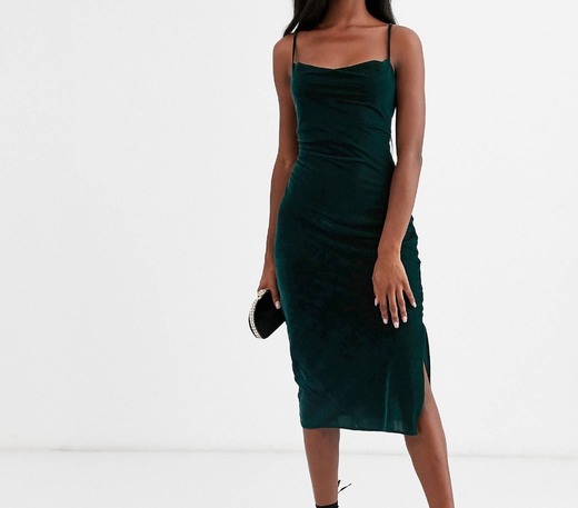 Slip Dress in Velvet