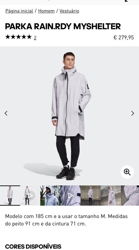 Moda Parka ADIDAS