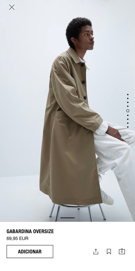 Fashion Gabardina oversize