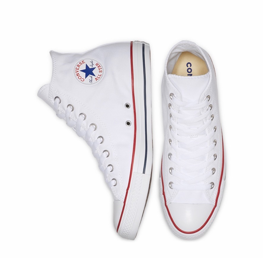 Moda All star bota branco