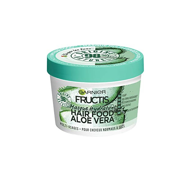 Belleza Garnier fructics máscara nourrissant Hair Food plátano