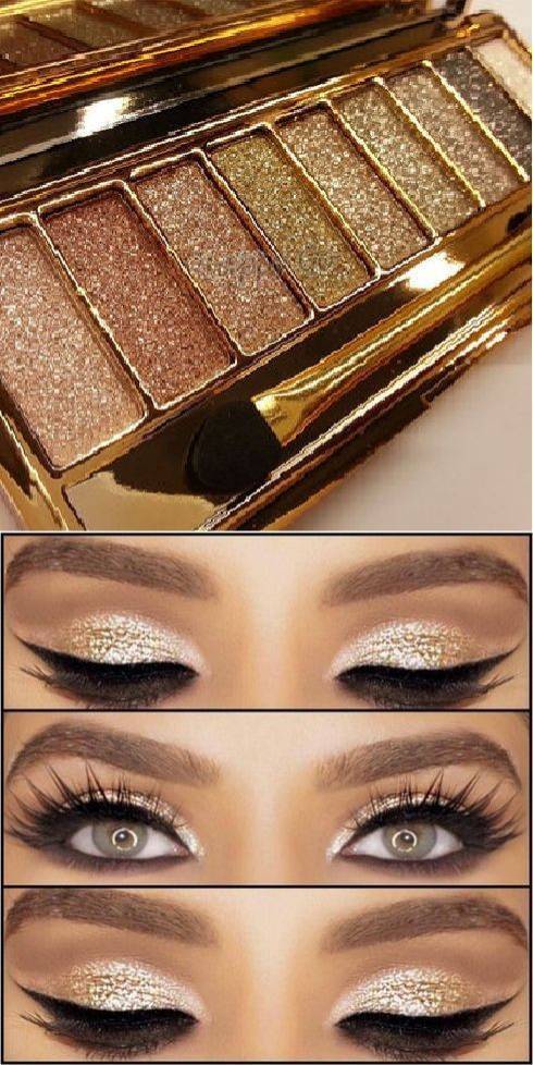 Moda "Golden eye" 