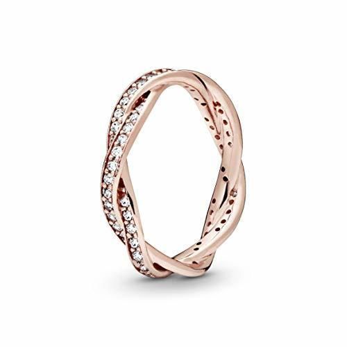 Product Pandora Rose Twist of Fate Ring Size 9 180892CZ60