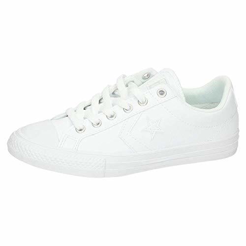 Fashion Converse Lifestyle Star Player Ev Ox, Zapatillas Unisex niño, Blanco