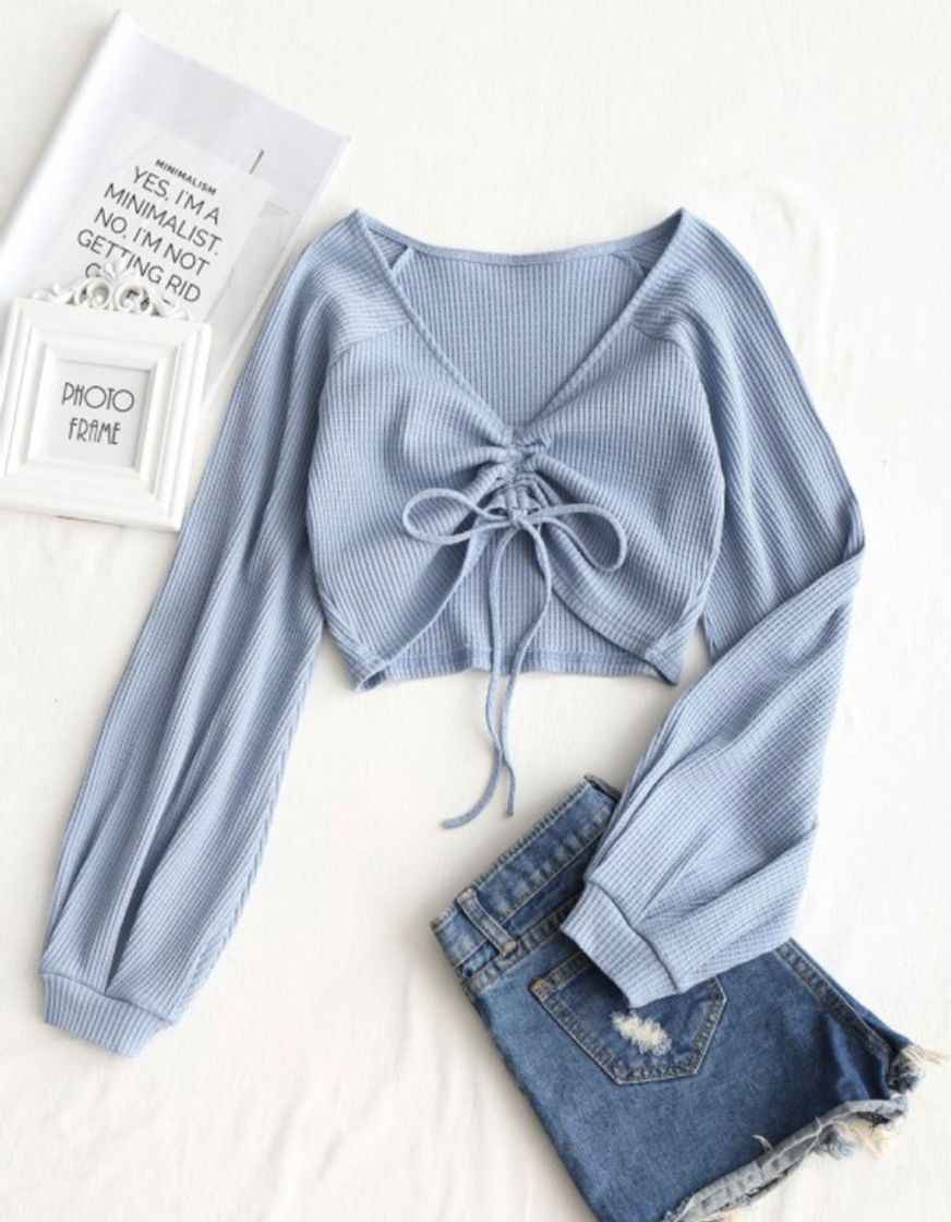 Camisola azul bebé 