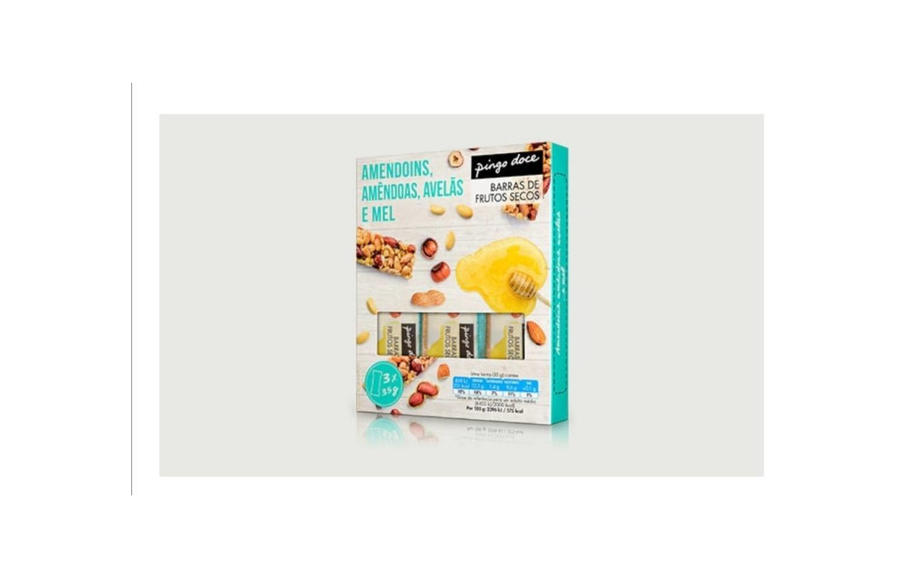 Producto Barritas de Frutos https