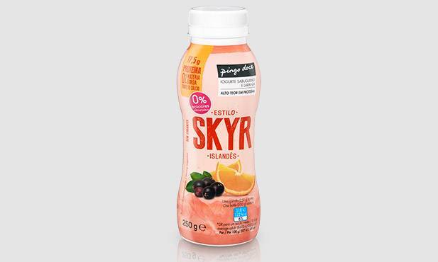 Producto Iogurte Líquido Skyr Sabugueiro e Laranja Pingo Doce 250g ...