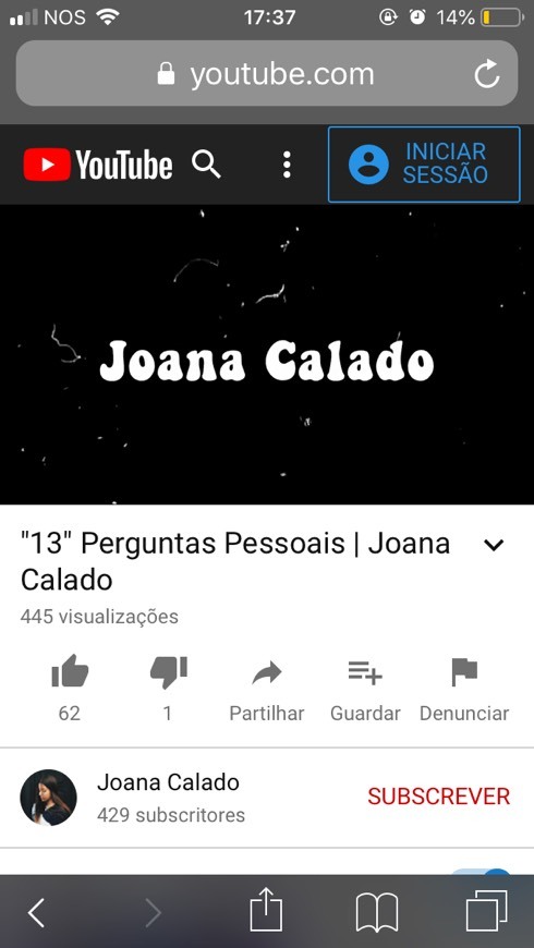 "13" Perguntas Pessoais