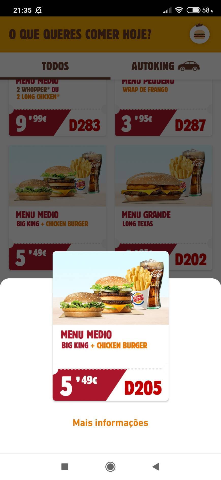 Restaurants Burguer King