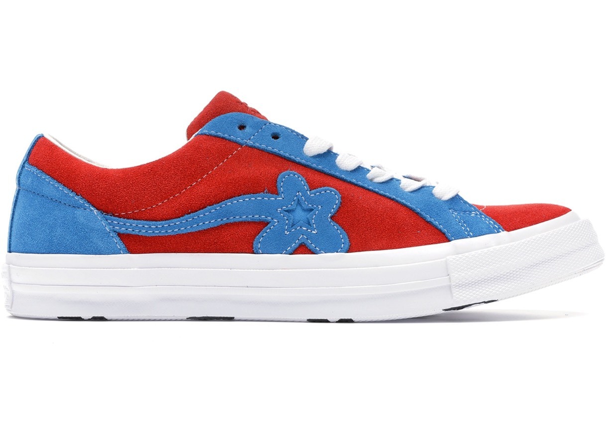 Moda Golf le fleur - ténis azuis e vermelhos 