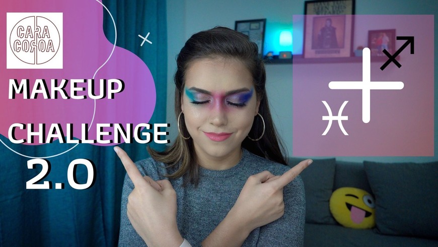 Moda CARA COROA Makeup Challenge 