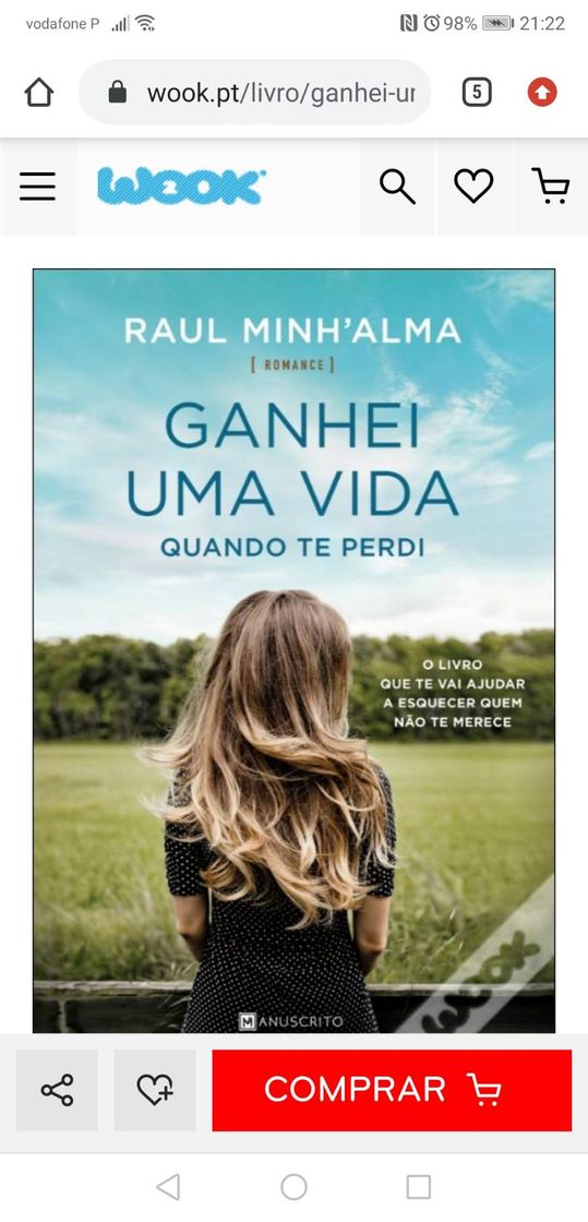 Book Ganhei uma Vida Quando te Perdi - Livro - WOOK