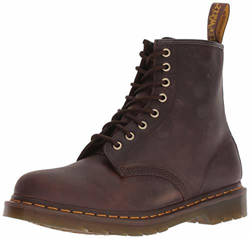 Moda Dr. Martens 1460, Botas Unisex, Marrón