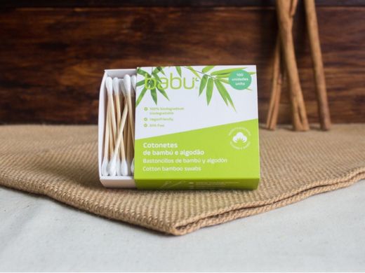 Cotonetes Biodegradáveis em Bambu