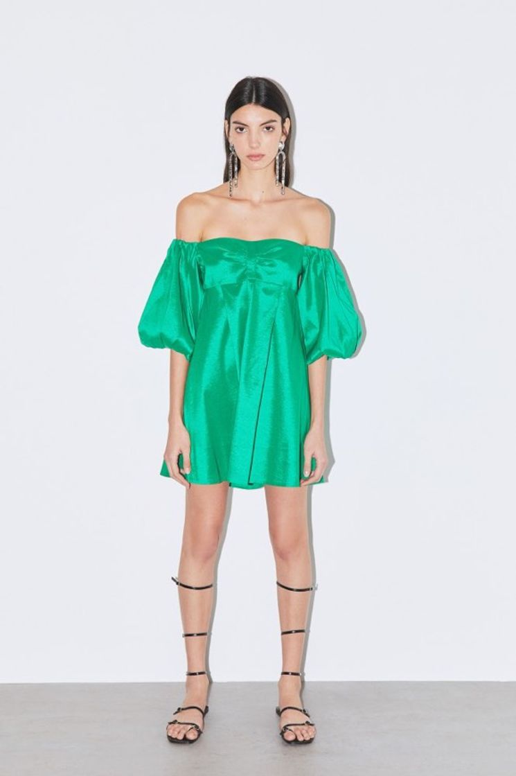 Social Vestido manga volumen - Mujer