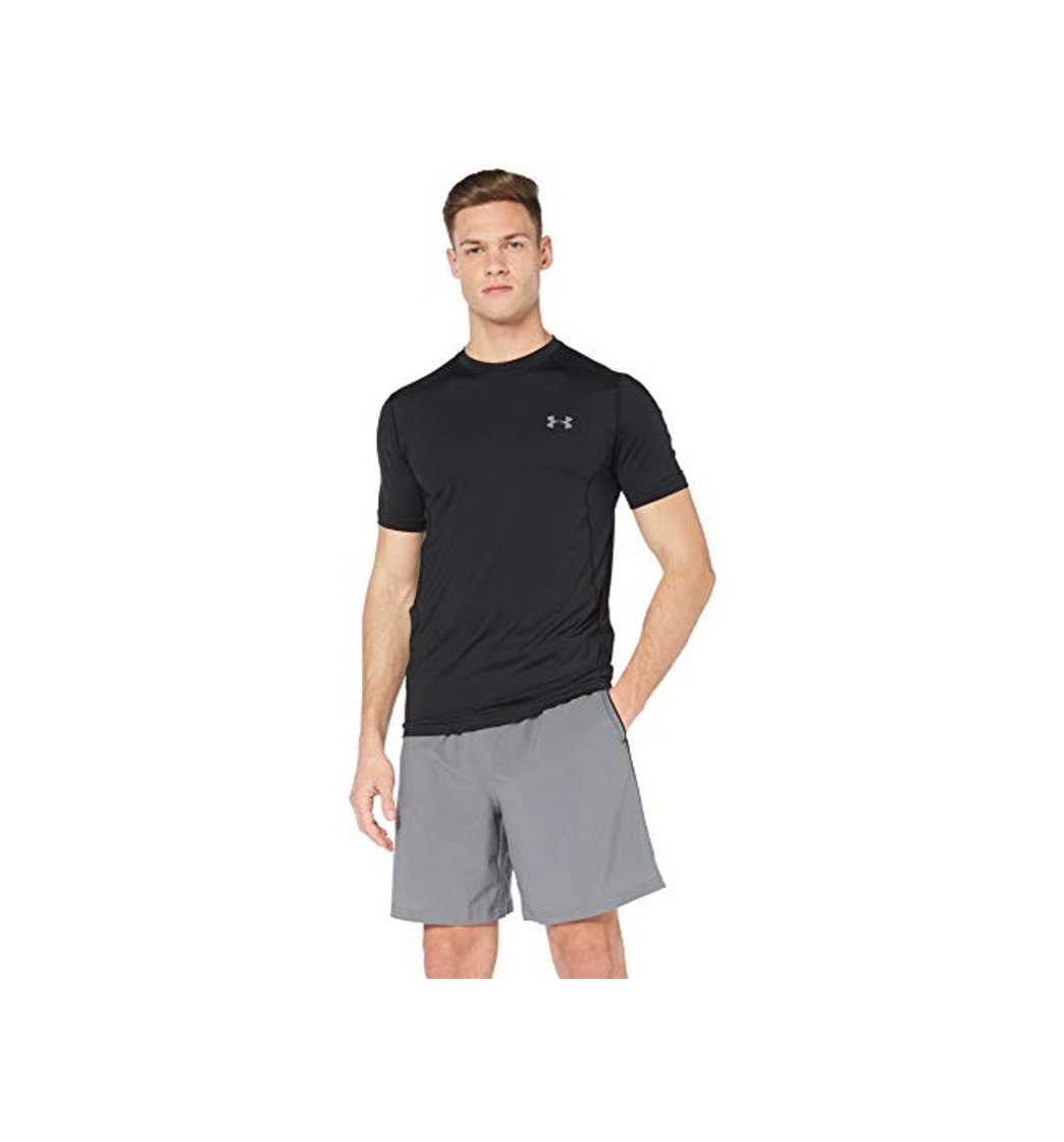 Moda Under Armour Raid Camiseta masculina, camiseta transpirable, ajustada camiseta deportiva de manga