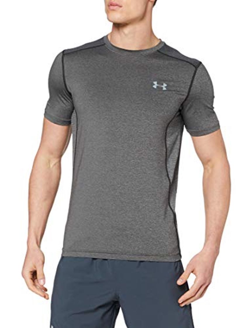 Fashion Under Armour Raid Camiseta Masculina, Camiseta Transpirable, Ajustada Camiseta Deportiva de Manga