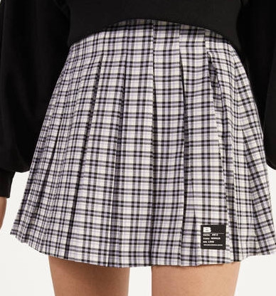 Roupa - saia plissada 