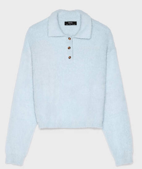 Roupa - malha azul