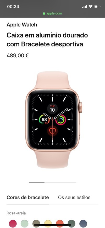 Productos Apple Watch series 5 