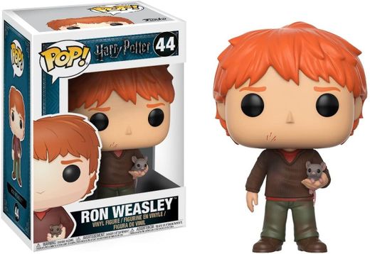 Harry Potter - Figura de vinilo Ron Weasley with Scabbers (Funko 14938)
