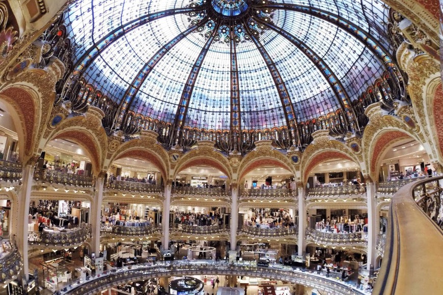 Lugar Galeries Lafayette Haussmann