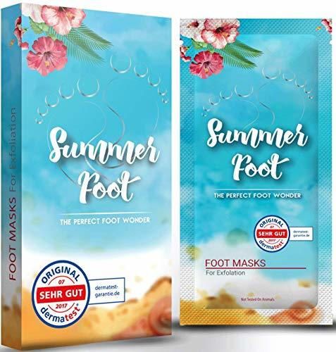 Summer Foot mascarilla exfoliación de pies