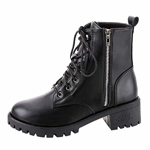 Moda MEIbax Moda Zapatos Invierno Botas de Nieve Mujer Militares de Unisex Adulto