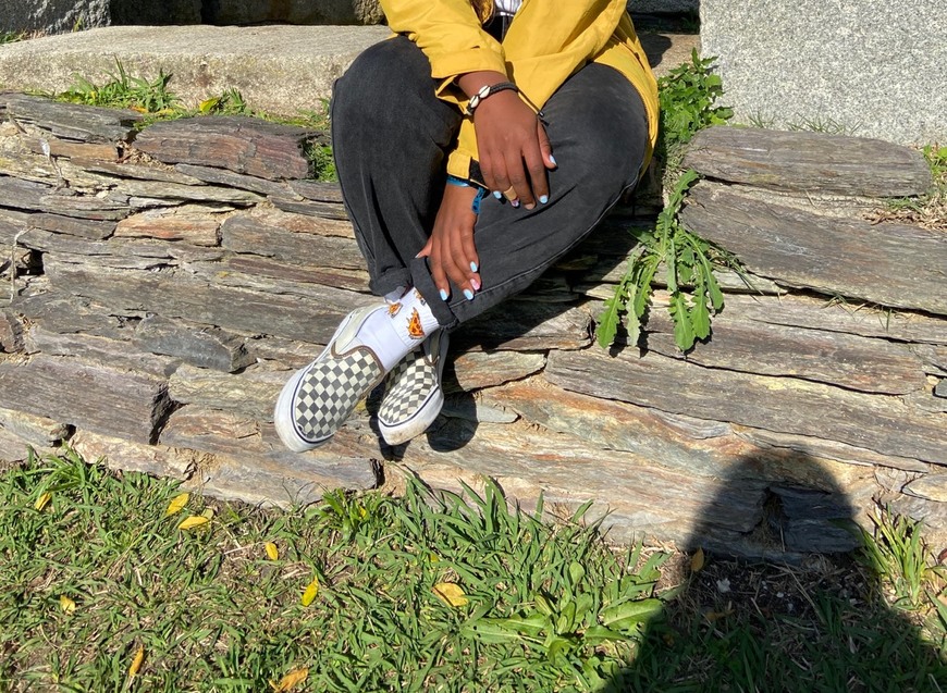 Social Vans Classic Slip-On - Mocasines Unisex, Color Blanco