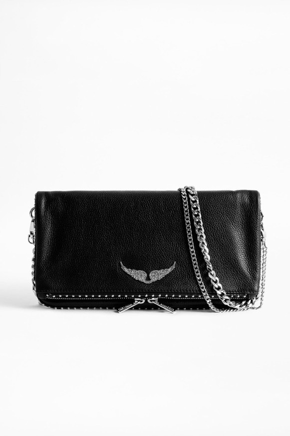 Moda Zadig & Voltaire ROCK STUDS CLUTCH