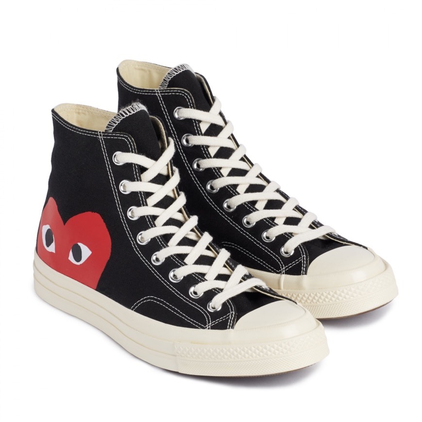 Moda Comme des Garçons Converse Red Heart Chuck Taylor All Star 