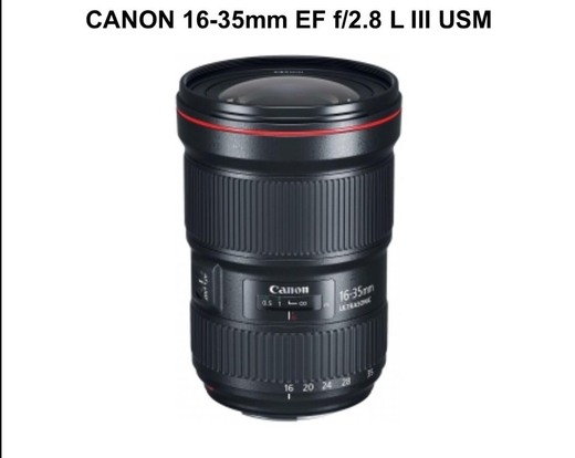 CANON 16-35mm EF f/2.8 L III USM