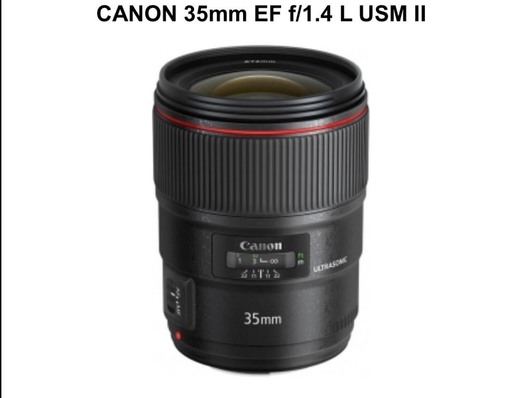 CANON 35mm EF f/1.4 L USM II