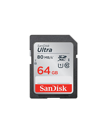 SanDisk Ultra Tarjeta de memoria SDXC de 64 GB