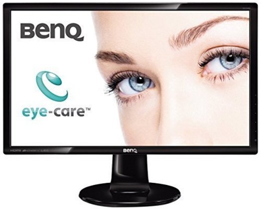 BENQ GL2460HM Monitor multimedia negro brillante LED de pantalla ancha TN LED