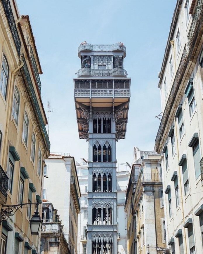 Lugar Elevador de Santa Justa