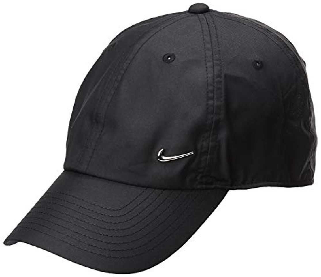 Social Nike U Nk H86 Cap Metal Swoosh Hat, Unisex Adulto, Negro
