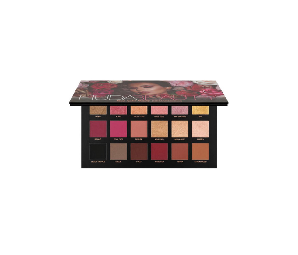 Productos Huda Beauty
Rose Gold Palette Remastered