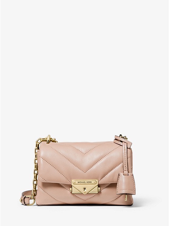 Moda Cece Extra-Small Quilted Leather Crossbody Bag