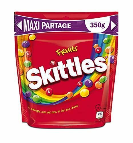 SKITTLES CHEWY FRUIT FLAVOUR CANDIES IN CRISP SUGAR SHELL FUN SIZE PACK