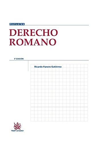 Libro Derecho Romano 5ª Edición 2015