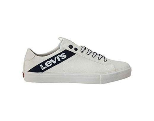 Levi's Woodward L, Zapatillas para Hombre, Blanco