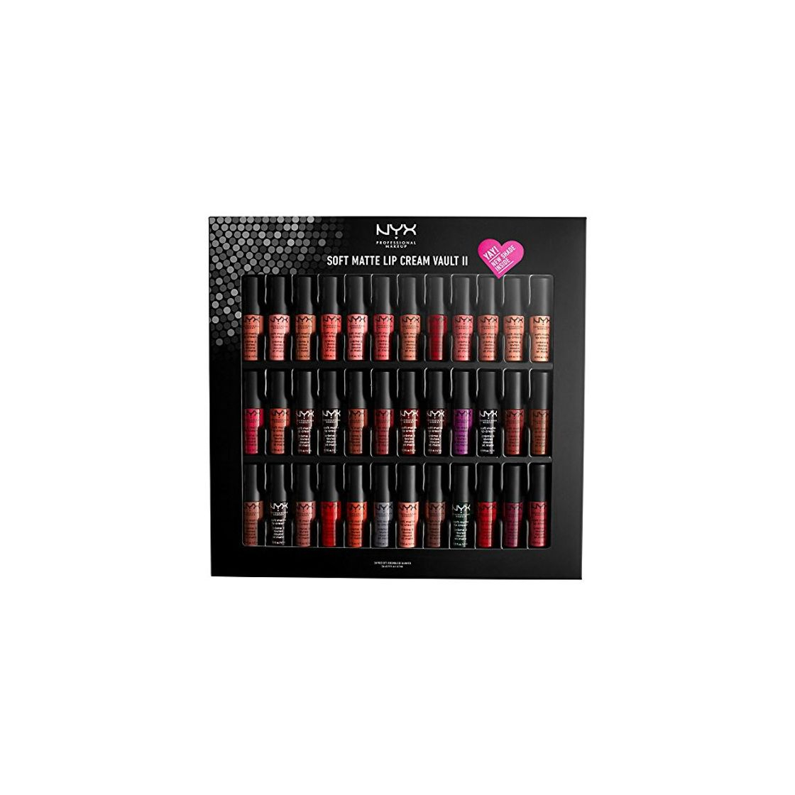 Social Juego de 36 barras de labios de Nyx