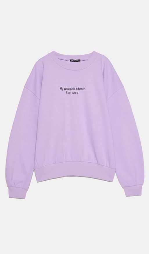 Social Sudadera color lavanda