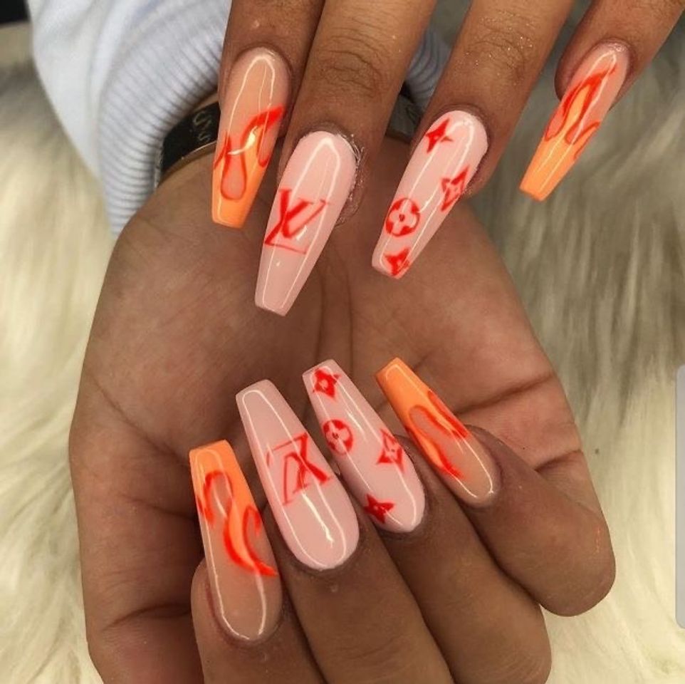 Social Nails 🧡🧡