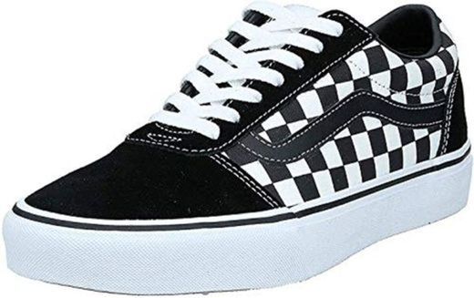 Vans Ward Canvas, Zapatillas para Hombre, Negro