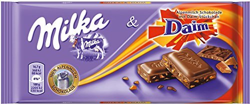 Productos Milka Milka y Daim, 20 unidades)