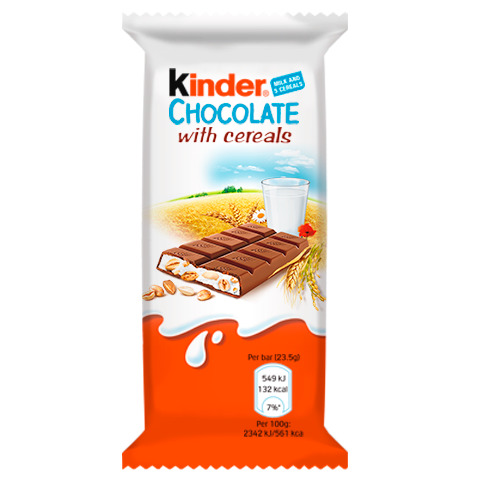 Fashion Kinder Chocolate with Cereals